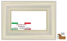 Cornice bianca legno ad - in,