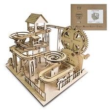 Puzzle in Legno 3D per Adulti, Kit Modello Corsa in Marmo in Legno, Puzzle 3D Gioco in Marmo 