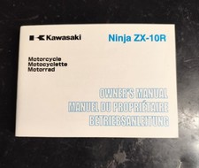 LIBRETTO USO E MANUTENZIONE NUOVO  X KAWASAKI ZX-10R EDIZIONE 2007 ZX1000E