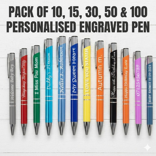 Penne personalizzate 100 - penne, 10-100