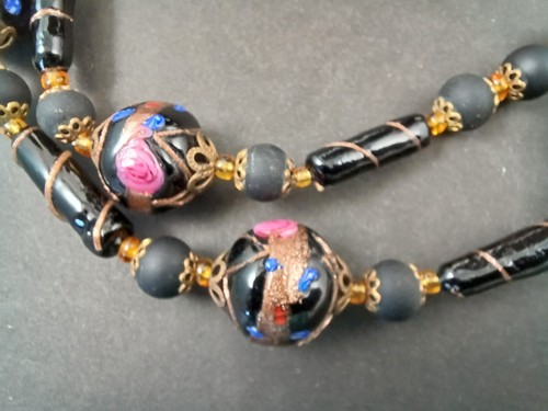 Collana vetro murano - collana, di