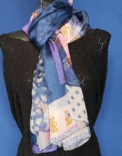 Foulard Pura Seta ? Stola Scialle Sciarpa Pareo Chador Hijab