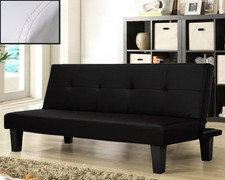 SOFA DIVANO LETTO RECLINABILE 3 POSTI SALOTTO CASA  - UFFICIO - SPESSORATO - ITA