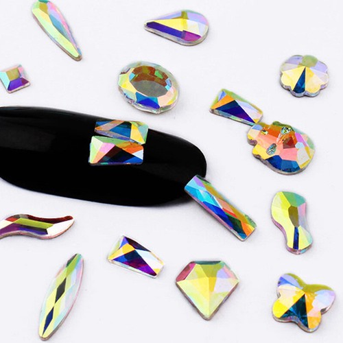 100pz strass nail art glitter - 100pz,