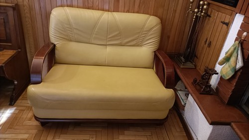 Divano posti ecopelle - divano,