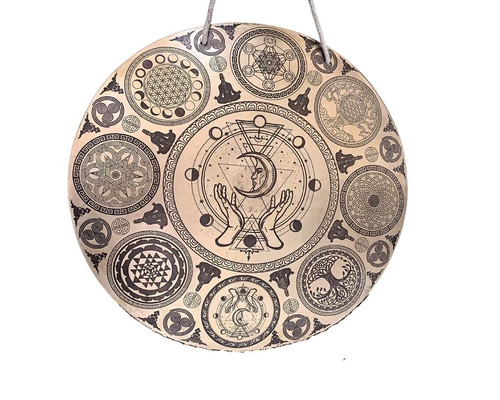 Gong tibetano pollici - da,