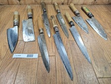 Lotto Danneggiato Di Coltelli Da Cucina Giapponesi Hocho Set Dal Giappone LL655