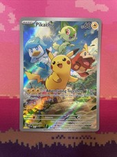 Pokemon Card Pikachu 027 Black