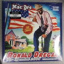 Mac Dre - Ronald Dregan "Dreganomics" 180G Vinyl 2-LP Set (New/Sealed/Gatefold)