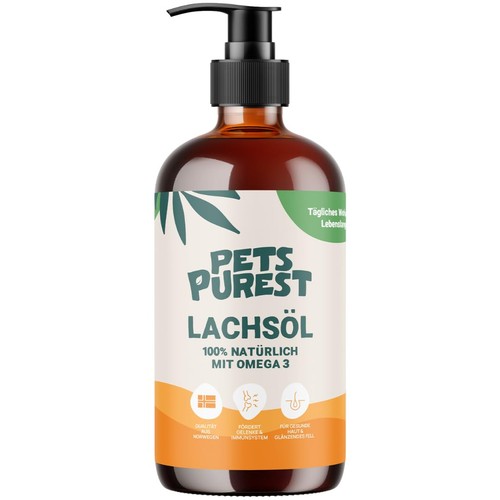 Pets purest olio - pets, salmone