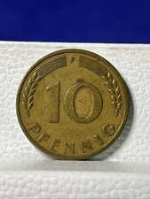 10 PFENNIG 1950 COIN VINTAGE MONETA