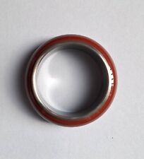 BOTTEGA VENETA - Bracciale Bangle - ORIGINALE ARGENTO BORDEAUX