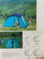 tenda da campeggio a casetta 5 posti