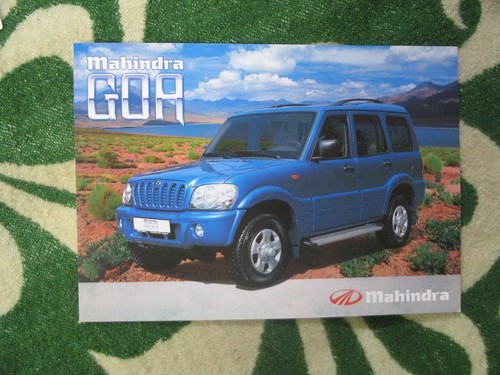 Mahindra goa 4x4 volantino - mahindra,