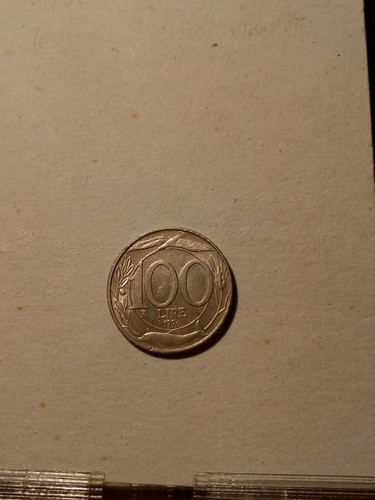 Moneta repubblica italiana 100 - repubblica,