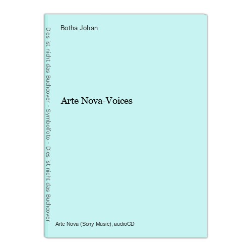 Arte nova voices johan botha - arte,