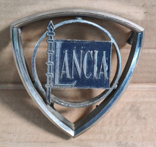 FREGIO  LOGO MASCHERINA LANCIA D'EPOCA (In Alluminio)