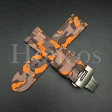 Cinturino in gomma mimetica 22