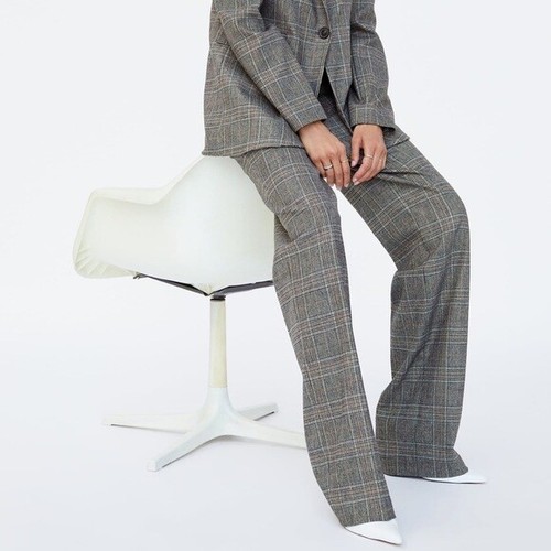 Rare nwt zara checked - zara,