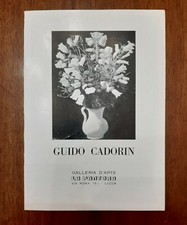 GUIDO CADORIN, DEPLIANT 1956 ESPOSIZIONE