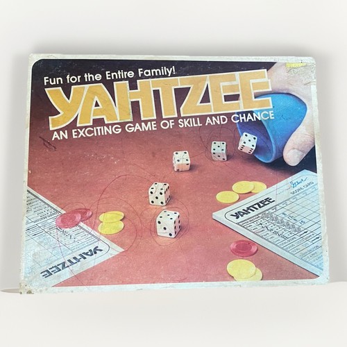 Gioco yahtzee 1980 vintage - yahtzee,