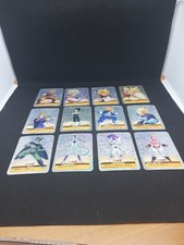 CARTE CARD CARDS LAMINACARDS EDIBAS DRAGON BALL Z 2007 12 Cards