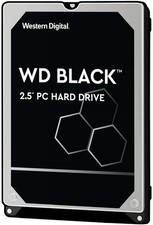 Disco rigido mobile 1 TB WD nero prestazioni - 7200 RPM classe SATA 6 Gb s 64 MB cache