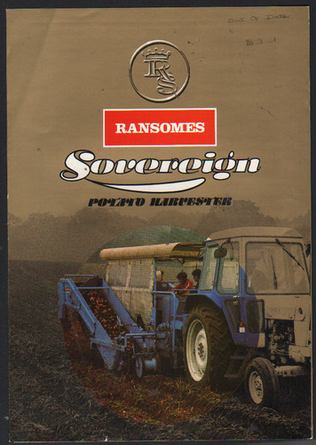 Ransomes sovrano brochure - "sovrano",