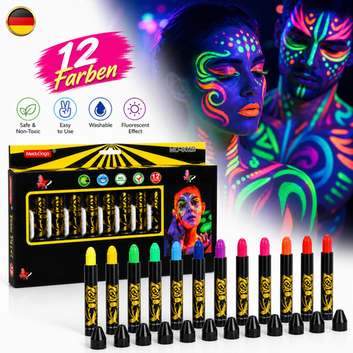 Matite neon bodypainting - matite,