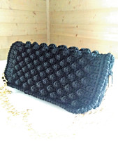 Borsetta a pochette nera