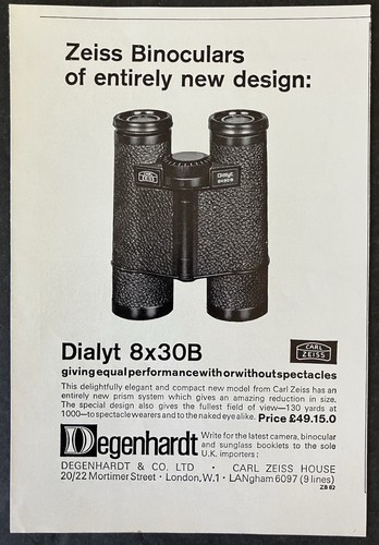 1964 degenhardt zeiss - 1964, co.