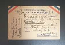 Cartolina militare francese al