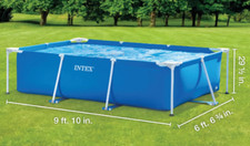 Intex Piscina Rettangolare 300x200x84cm - Blu (28274)