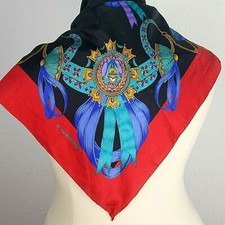 Sciarpa seta vintage Manolo