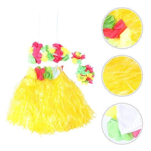 Pcs gonne hawaiane set gonna - gonne,