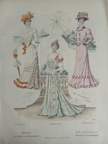 Stampa antica moda - antica, belle