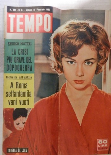 Tempo febbraio 1959 lorella - tempo, 10
