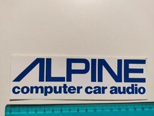 ALPINE COMPUTER CAR AUDIO