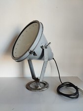 lampada proiettore faro da teatro industriale anni '50