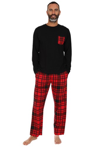 Set pigiama lungo uomo nero - , e