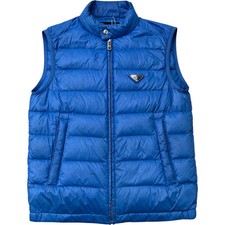 Prada Gilet Uomo Logo Targa