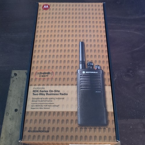 Motorola rdx rdu2020 radio - motorola,