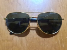 Occhiali da Sole Safilo LINEA 09/GOLD tipo Ray Ban AVIATOR montatura dorata RARO