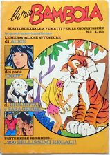 QUATTORDICINALE A FUMETTI LA MIA BAMBOLA N.3 1972 LA TERZA MANUELA FURGA