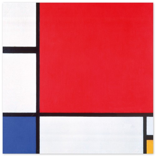 Piet mondrian composizione - piet, mondrian,