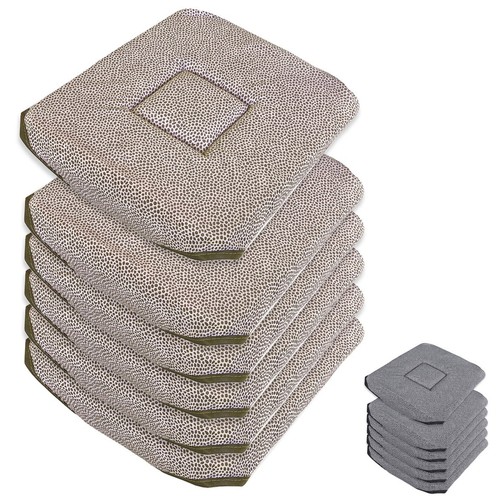 Set cuscini sedia maculati - 6,