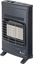 Sicar Stufa a Gas Metano Infrarossi Parete / Pavimento 4.2 kW Grigio ECO 40