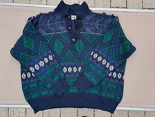 Maglione vintage in lana anni 80 90 tg XL