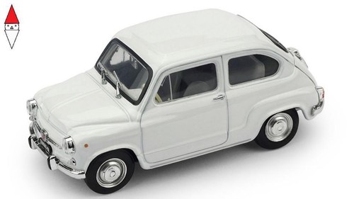 Brumm fiat 600 d - 1/43,