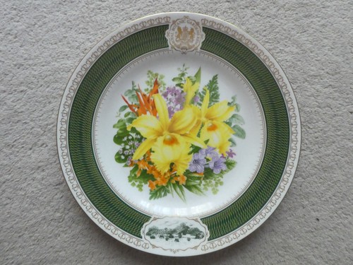 Spode kew gardens - gardens, plate